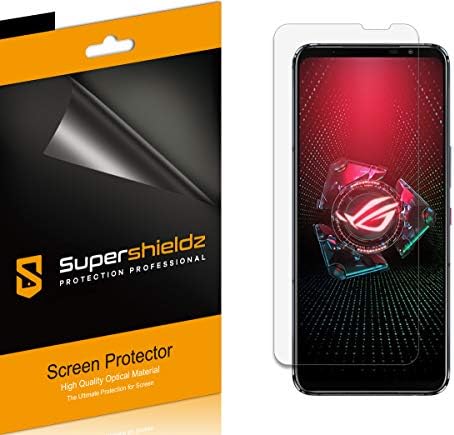 (6 опаковки) Supershieldz Предназначени за Asus Rog Phone 6/6 Pro / 5 / 5 / 5 Pro / 5s Pro / 5 Защитно фолио за екрана със защита от отблясъци и отпечатъци от пръсти (matte)