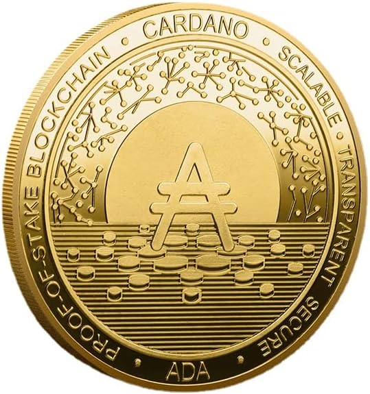 Новата ни виртуална Монета ADA 40 мм *3 мм, Цифров Възпоменателна Монета, Изделия От Метал, Златни Монети, Сребърни монети, монети, САЩ, Колекционерска (Злато)