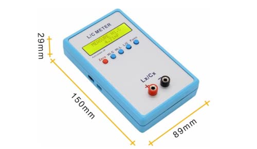LC200A Индуктивност на Индуктор Капацитета на Кондензатора L/C Мултицет М Тестер