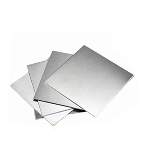 10 бр. titanium лист TA2 Тънка титановая плоча Ръчна нулева рязане само от едно парче метал (3,5x100x100 мм)
