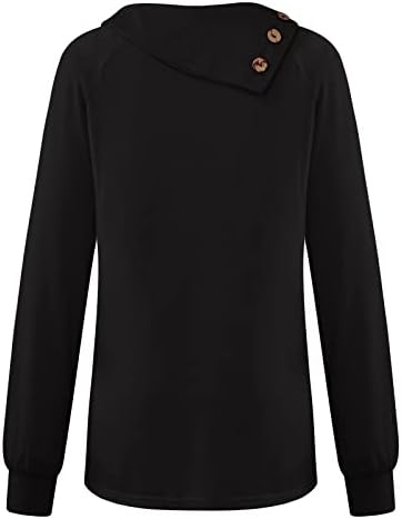JJHAEVDY, дамски пуловер с качулка и копчета, ризи с принтом глухарчета, модни блузи Хенли с дълъг ръкав, блуза