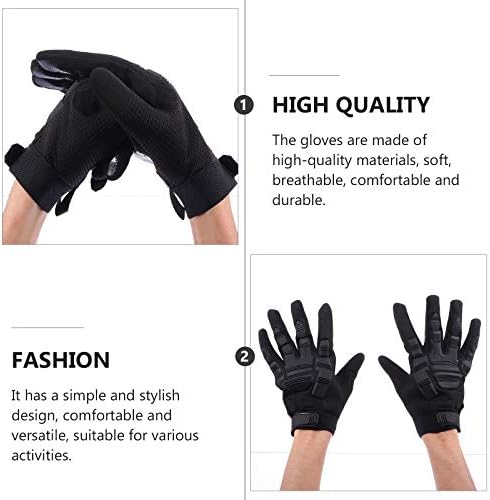 Abaodam 1 двойка полезни ръкавици за езда, унисекс ръкавици, велосипедни ръкавици, катерене ръкавици-