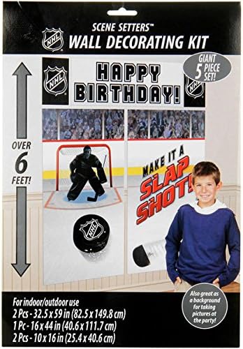 Комплект за декорация на стени за партита NHL Collection Scene Setter®