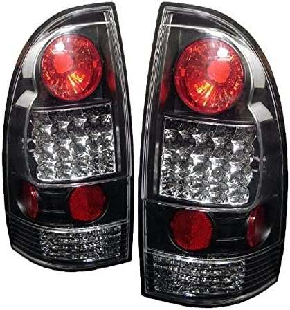 Led задни светлини Spyder 5007919 Toyota Tacoma 05-15 (не са съвместими с заводскими led задни светлини) - Сигнални-3157 (не са включени в комплекта); Паркинг-led; Задна скорост -921 (не са включени в комплекта) - Черен