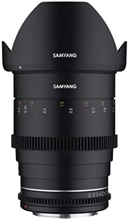 Samyang 35mm Т1.5 Високоскоростен Широкоъгълен кинообъектив VDSLR MK2 за Sony E, SYDSX35-E