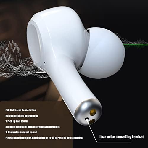 Слушалки-english Zyyini Bluetooth, Поддръжка на 84 езици, 5 режима, Слушалки-преводачи на глас в реално време, Безжични Слушалки-преводачи с шумопотискане за бизнес (бели)