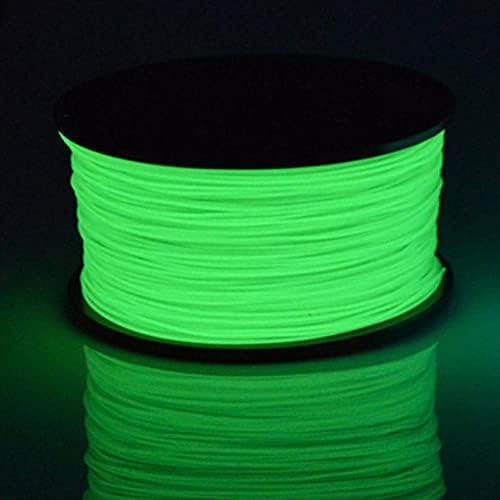 Светлинен Светлочувствителен Материал Pla Консумативи За 3D-принтер 1,75 мм 1 кг (2,2 кг) Макара конци за 3D-химикалки, с Променящ се цвят -Зелен Светлинен