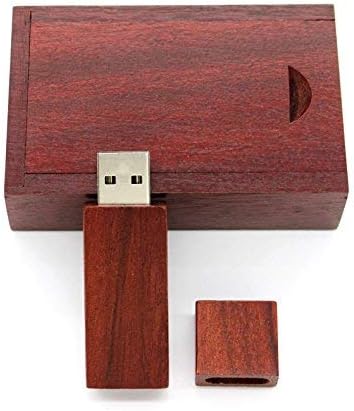 Махагон 2,0 /3,0 USB Флаш памет USB Disk Memory Stick с Дървена кутия (3,0 / 64 GB)