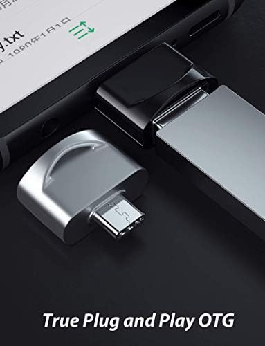 USB Адаптер C Female USB Male (2 опаковки), който е съвместим с вашите Kyocera DuraXV Extreme за OTG със зарядно устройство Type-C. Използвайте с устройства разширения, като например клавиатура, мишка, zip, геймпад,
